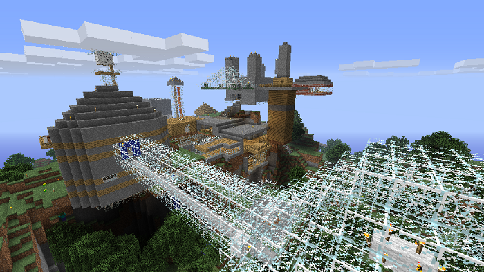 Enderman House on the de4n survival server