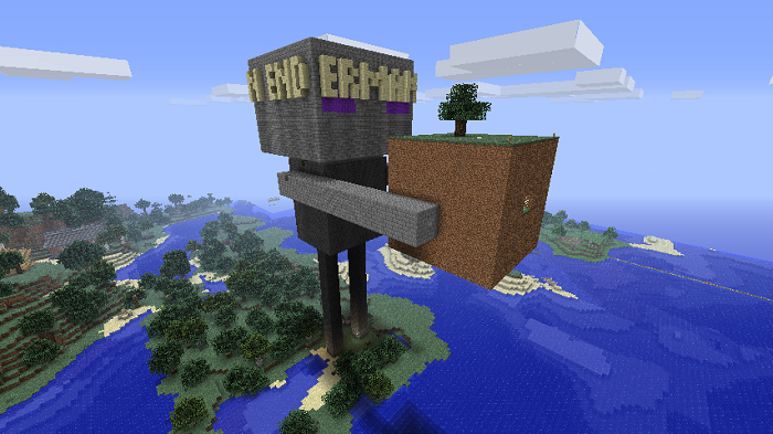 Mountain jungle on the de4n survival server